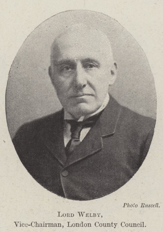 Lord Welby, næstformand, London County Council af English Photographer