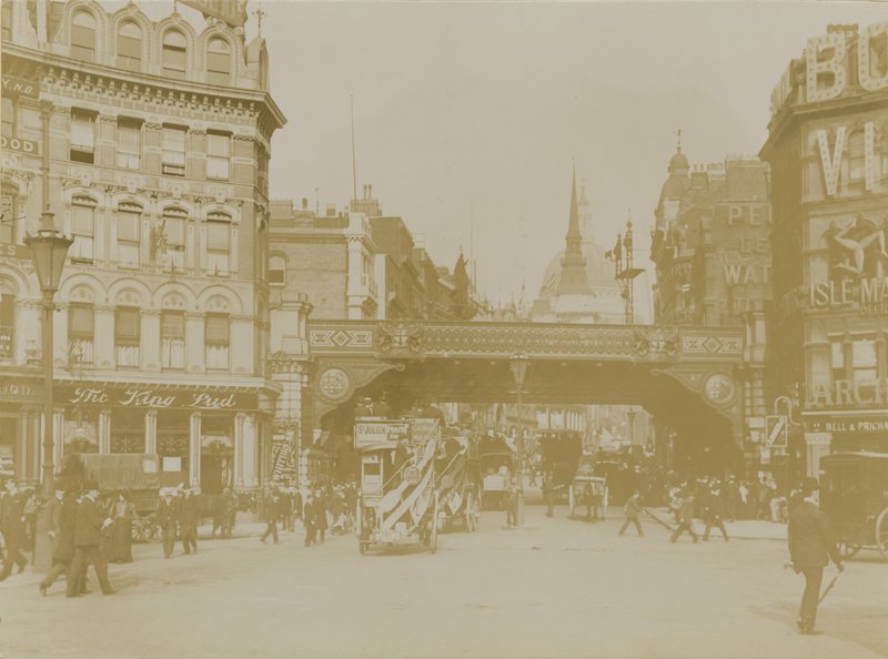 Ludgate Cirkus af English Photographer