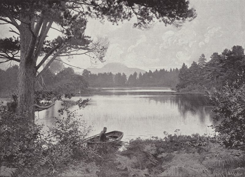 Luss Strait, Loch Lomond af English Photographer