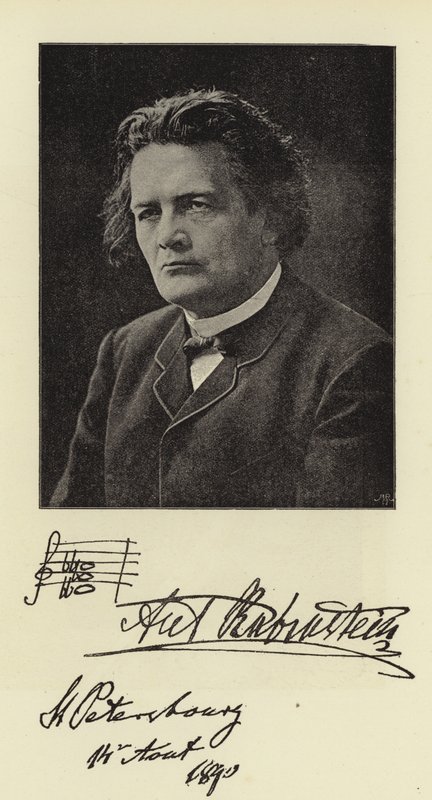 M Anton Rubinstein af English Photographer