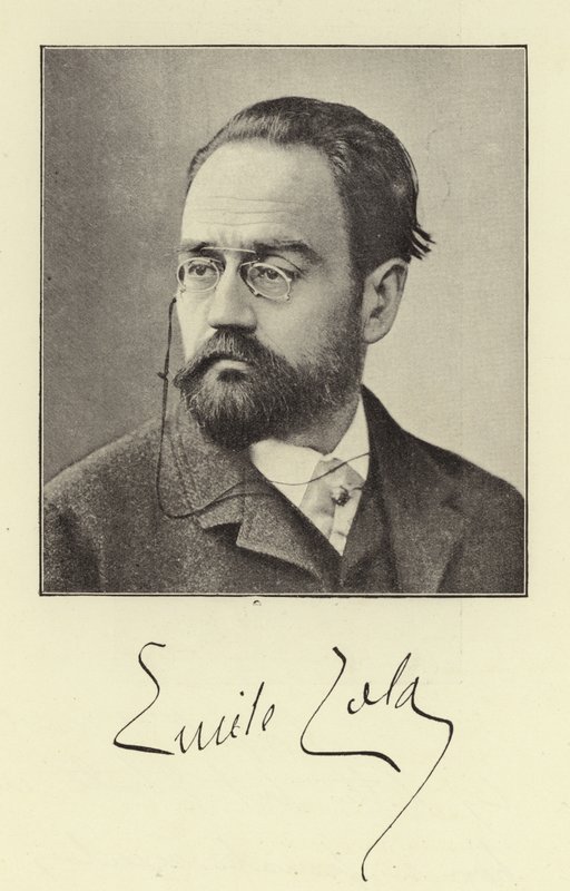M Emile Zola af English Photographer