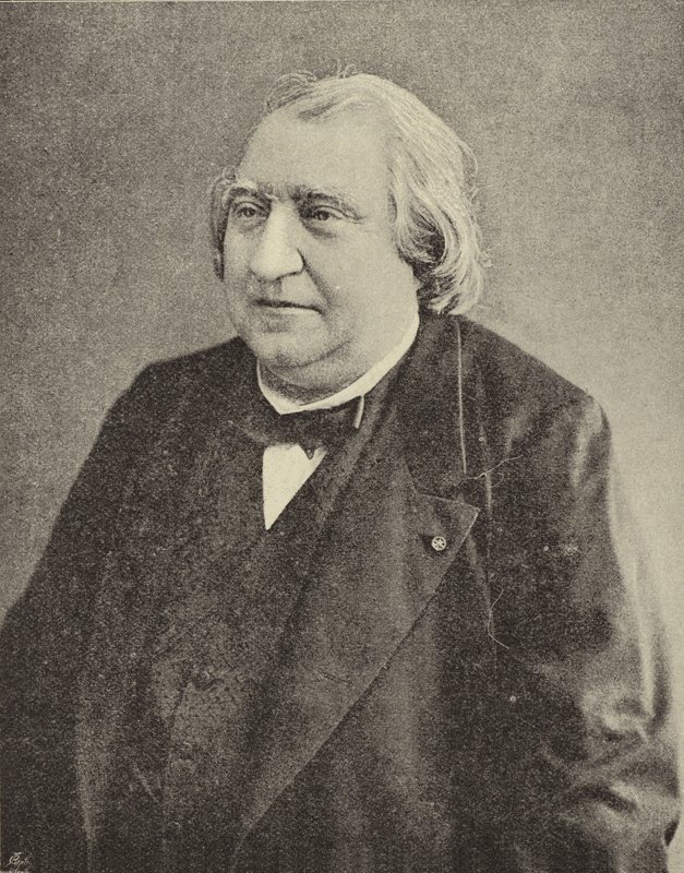 M Ernest Renan, forfatter af La Vie de Jesus af English Photographer