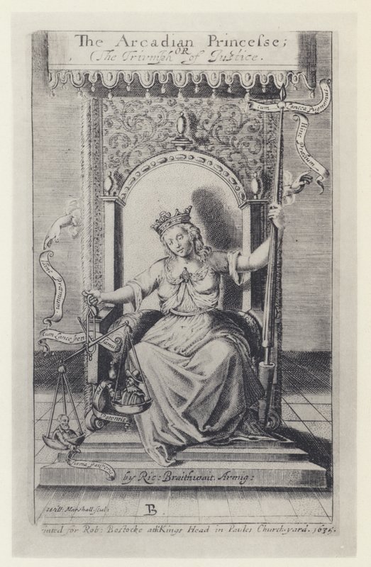 M Silesio, The Arcadian Princess, Tr R Brathwait, T Harper for Bostocke 1635 (s/h-foto) af English Photographer
