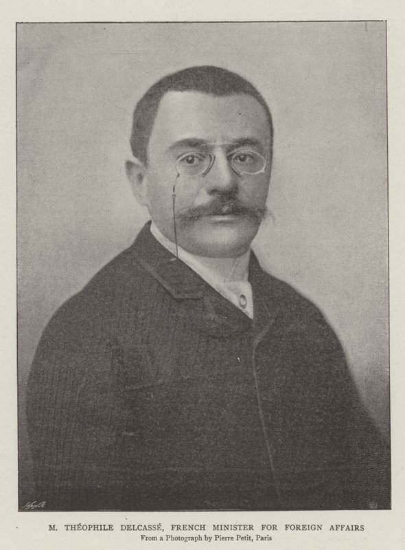 M Theophile Delcasse, fransk udenrigsminister af English Photographer