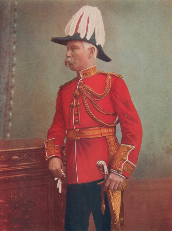 Generalmajor G. H. Marshall, kommanderende Royal Artillery, South African Field Force af English Photographer