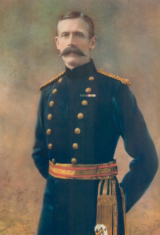Generalmajor G. T. Pretyman. Militærkommandant, Bloemfontein af English Photographer