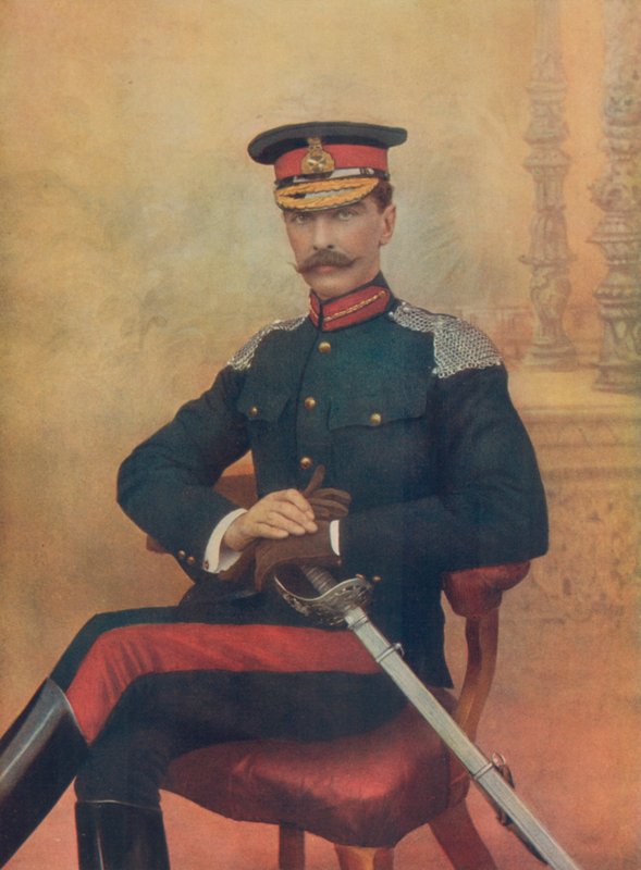 Generalmajor J. M. Babington. Kommanderende for første kavaleribrigade i Sydafrika af English Photographer