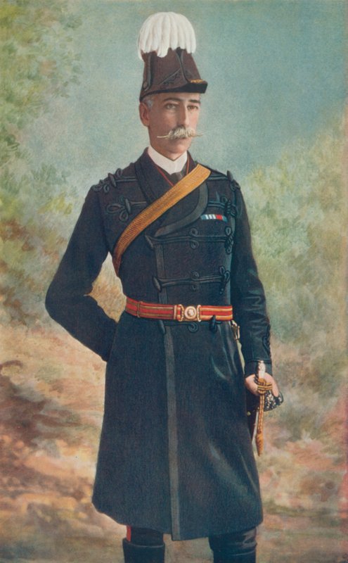 Generalmajor J. Talbot Coke. Kommanderende tiende brigade, sydafrikansk feltstyrke af English Photographer