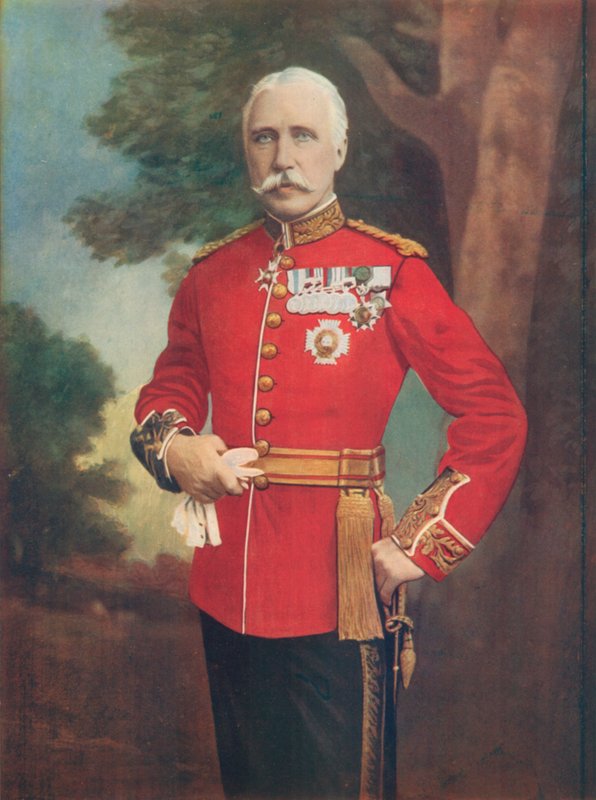 Generalmajor Sir Bindon Blood, Commanding Meerut District, Bengal af English Photographer