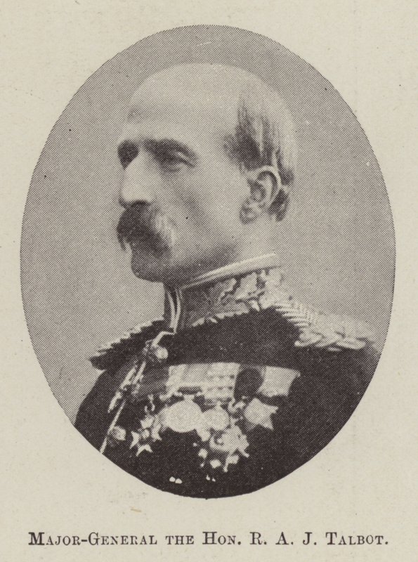 Generalmajor den ærede R A J Talbot af English Photographer
