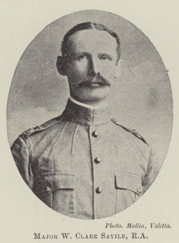Major W Clare Savile, RA af English Photographer