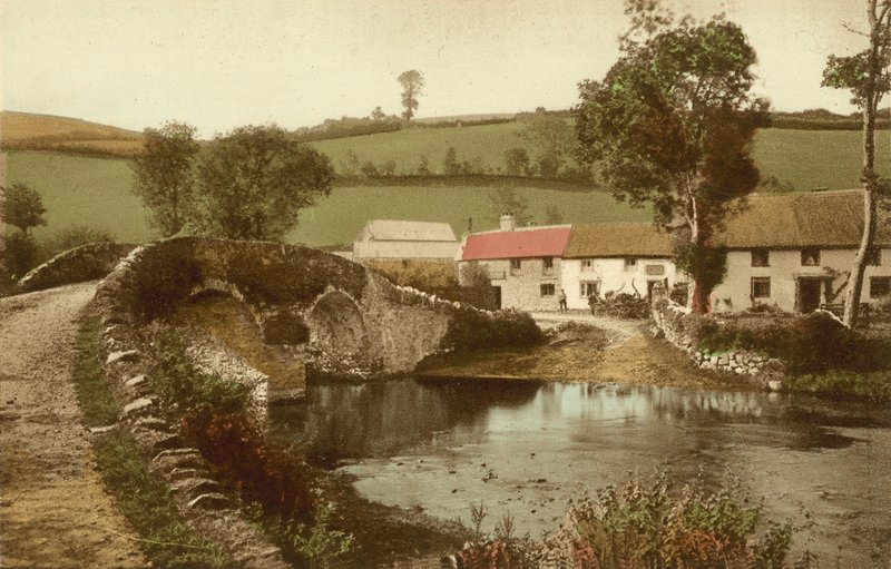 Malmsmead, Lorna Doone Farm af English Photographer