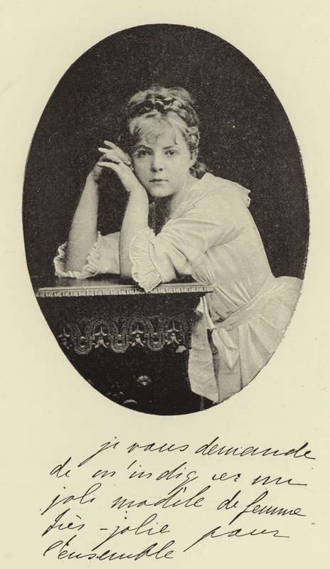 Marie Bashkirtseff af English Photographer
