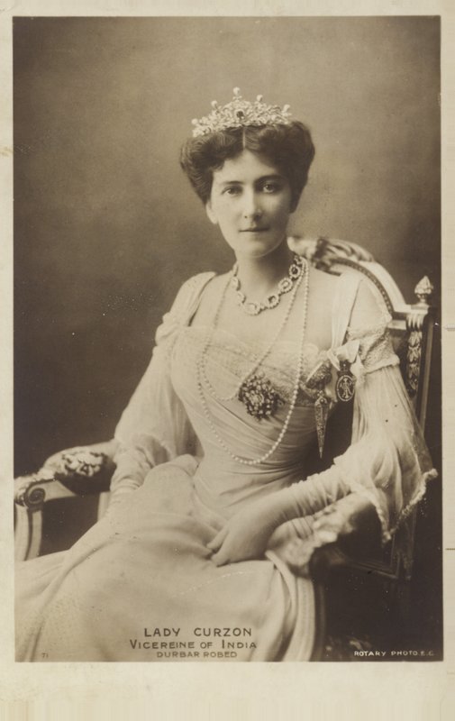 Mary Curzon af English Photographer