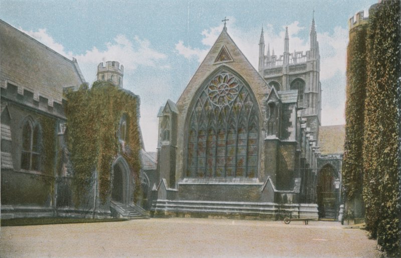 Merton College af English Photographer