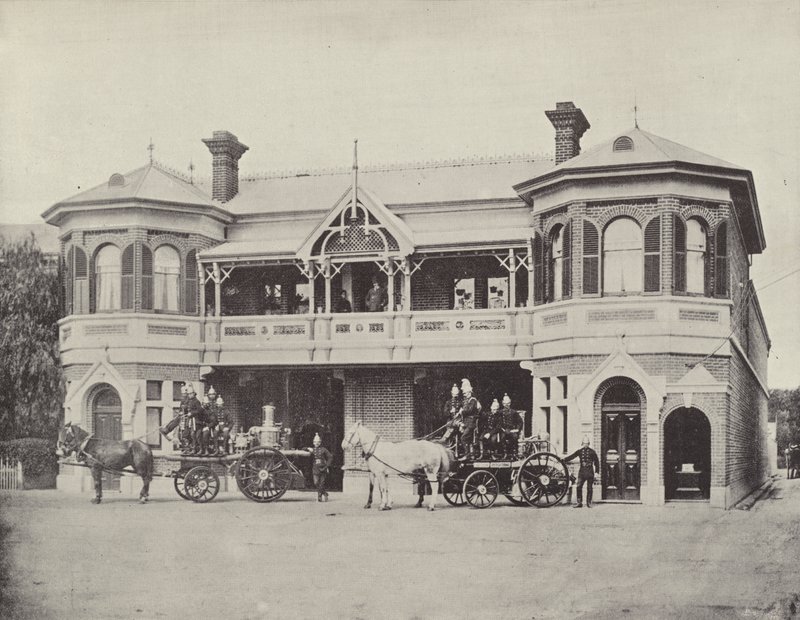 Metropolitan Fire Brigade Station, Adelaide af English Photographer