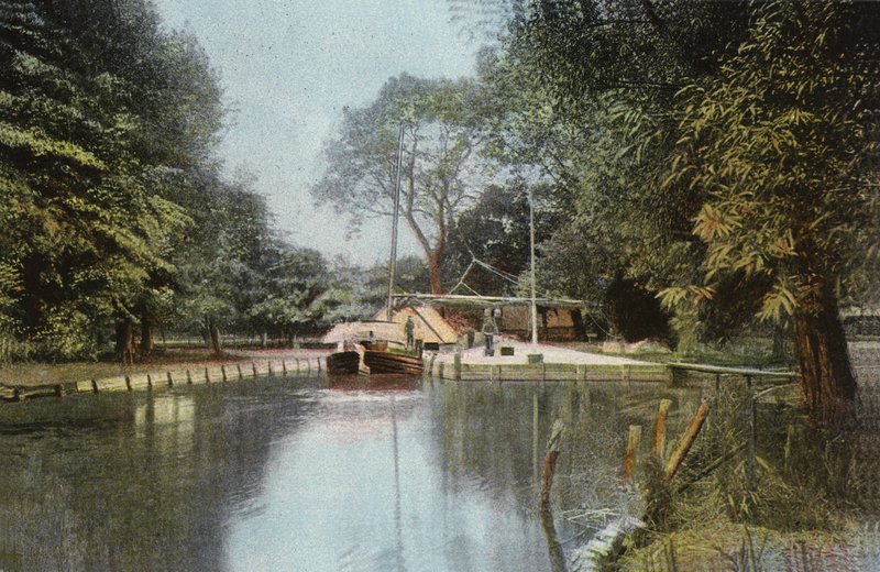 Mills Staithe, Ranworth af English Photographer