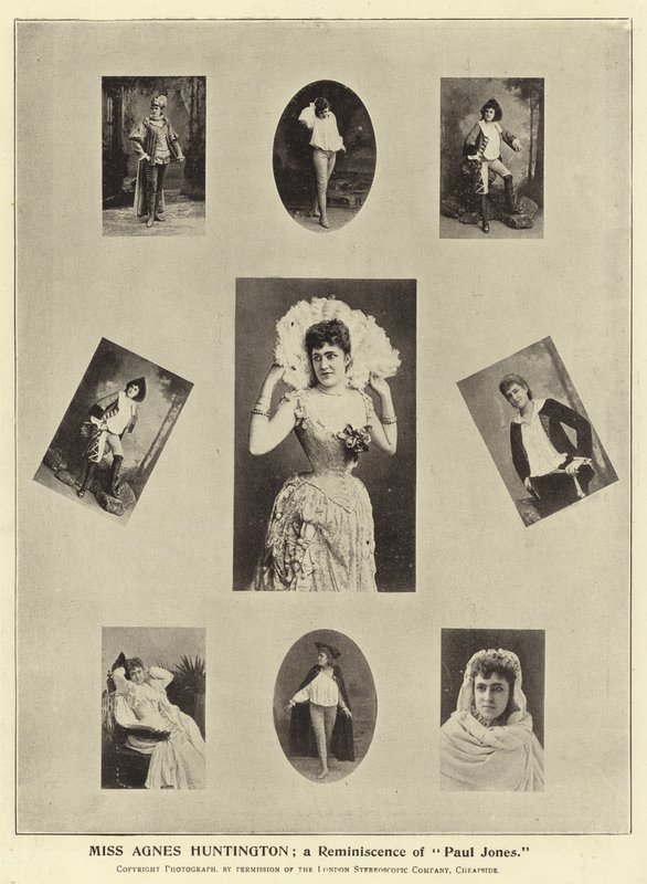 Frøken Agnes Huntington; en reminiscens af Paul Jones af English Photographer