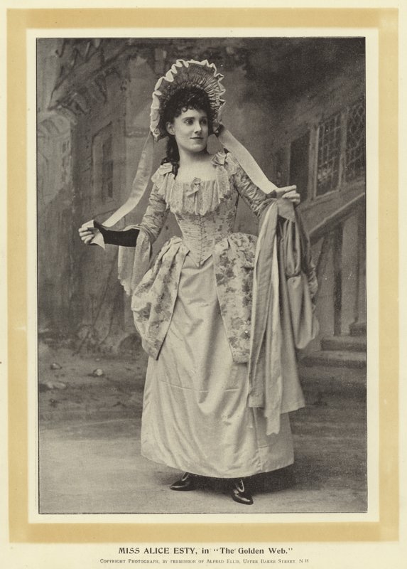 Miss Alice Esty, i The Golden Web af English Photographer