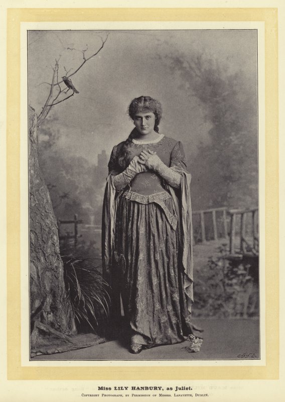 Miss Lily Hanbury, som Juliet af English Photographer