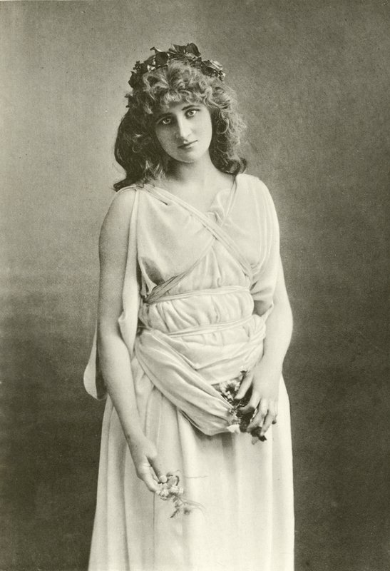 Miss Mary Anderson som Perdita (dybtryk) af English Photographer