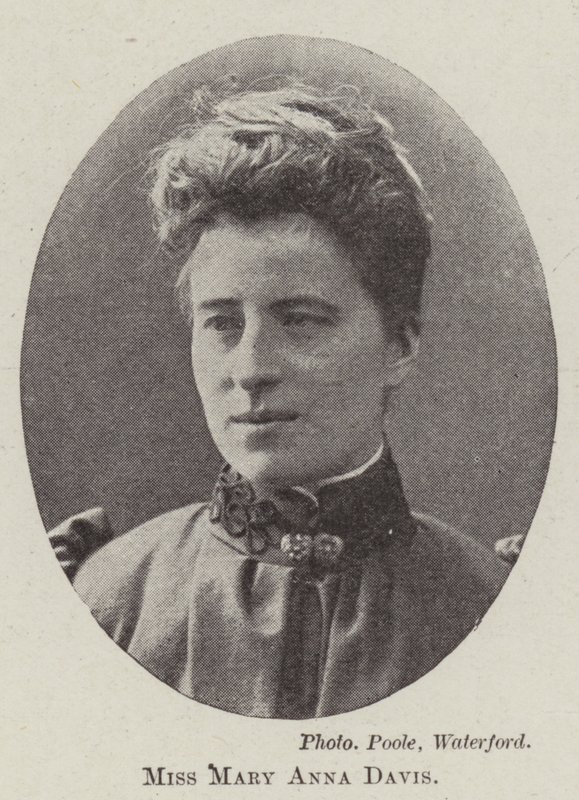 Frøken Mary Anna Davis af English Photographer