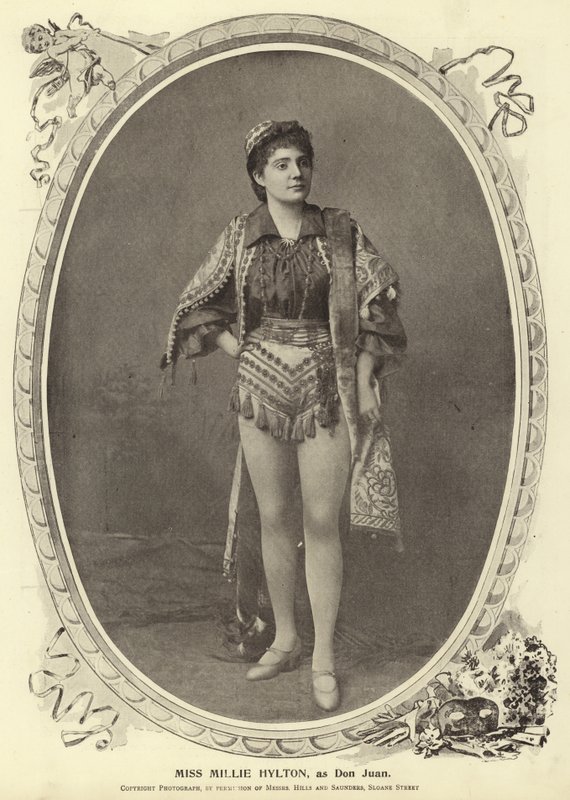 Miss Millie Hylton, som Don Juan af English Photographer