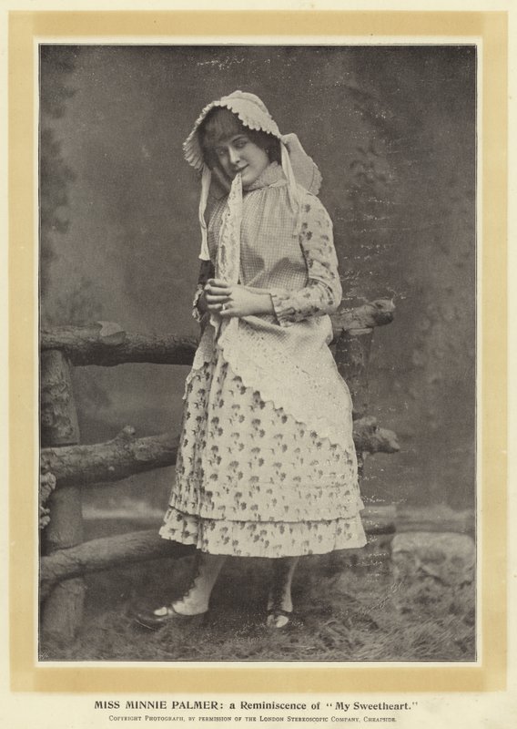 Miss Minnie Palmer: a reminiscens of my sweetheart af English Photographer