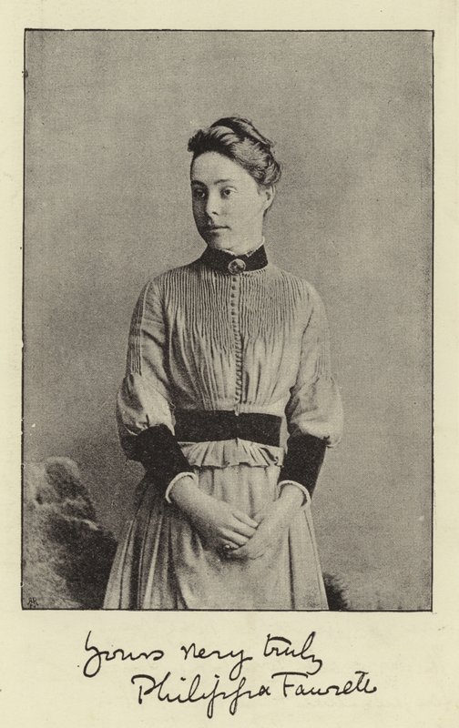 Frøken Philippa Fawcett af English Photographer