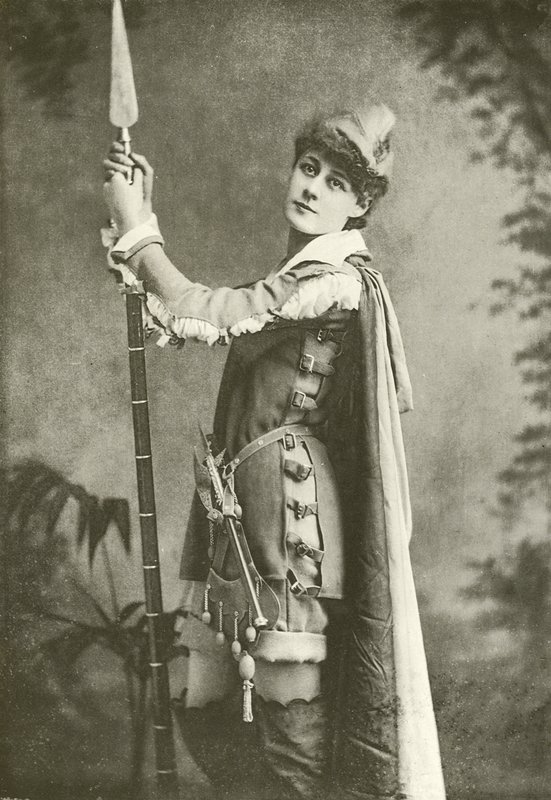 Miss Violet Vanbrugh som Rosalind (gravure) af English Photographer