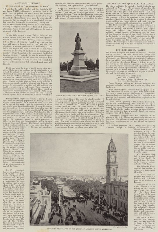 Monumenter i Adelaide af English Photographer