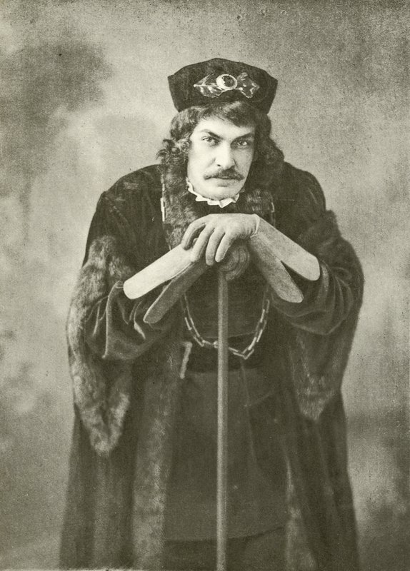 Arthur Bourchier som Jaques (gravering) af English Photographer