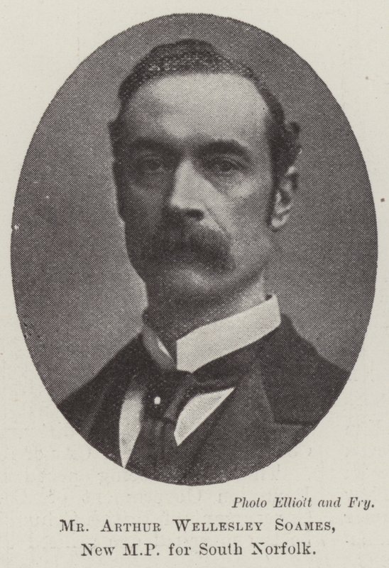 Arthur Wellesley Soames, nyt parlamentsmedlem for South Norfolk af English Photographer