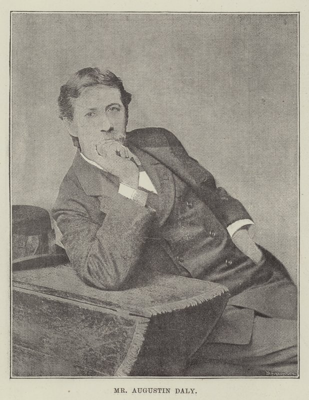 Hr. Augustin Daly af English Photographer