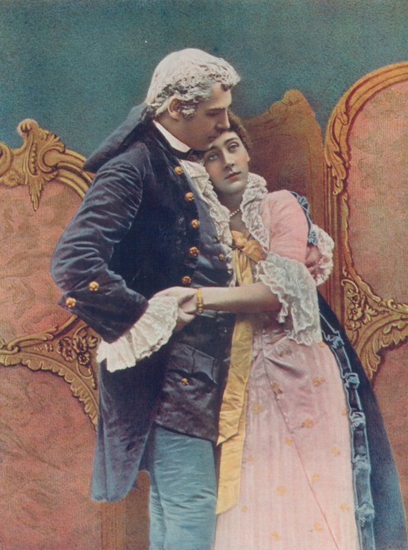 Mr. Charles Wyndham og Miss Mary Moore af English Photographer