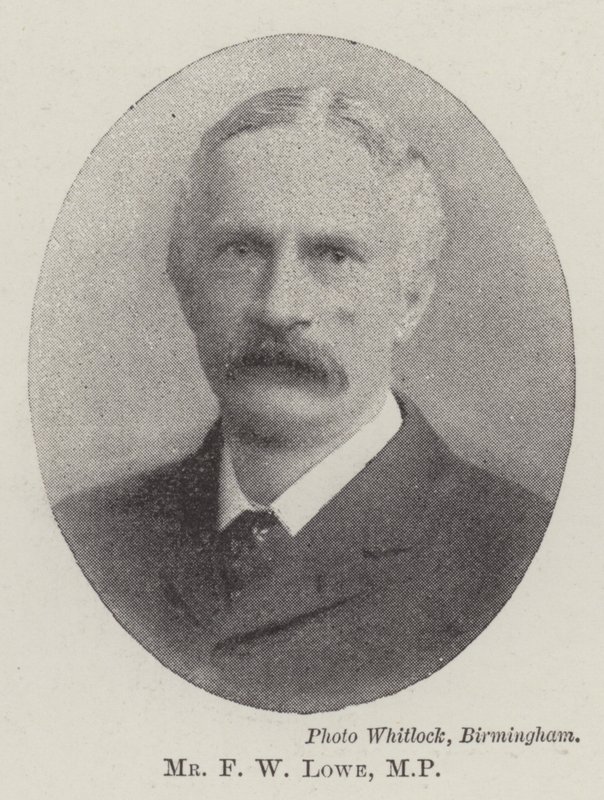 Hr. F W Lowe, MP af English Photographer