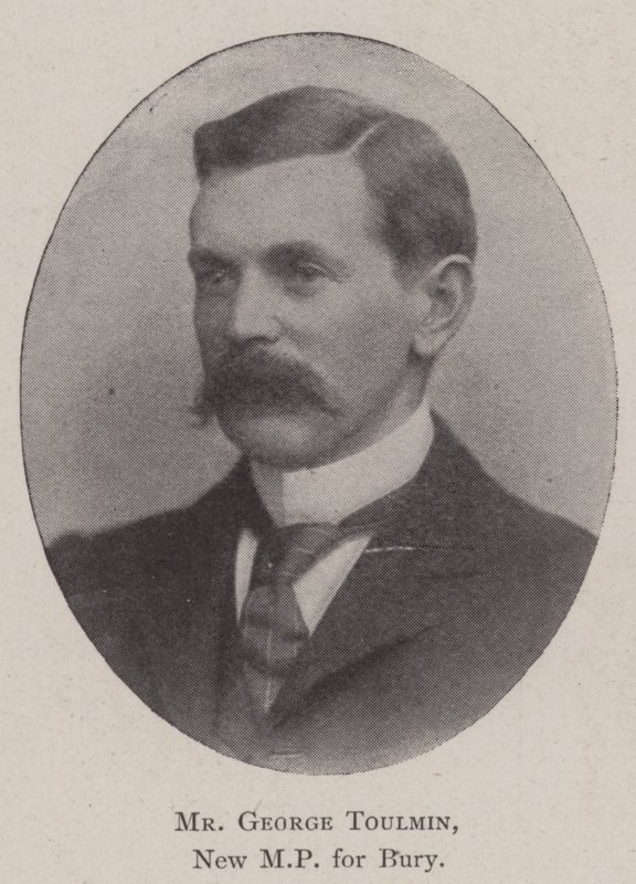 George Toulmin, nyt parlamentsmedlem for Bury af English Photographer