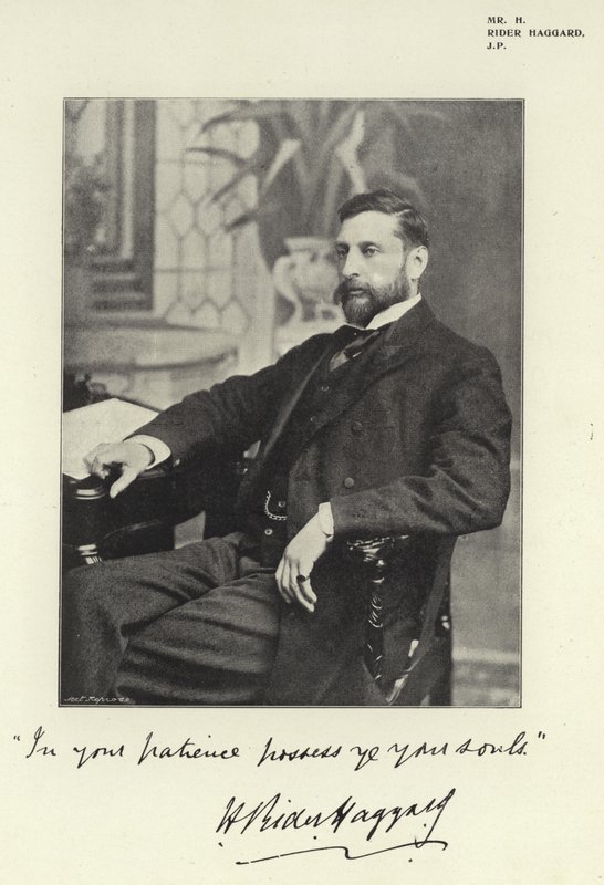 H. Rider Haggard, JP af English Photographer