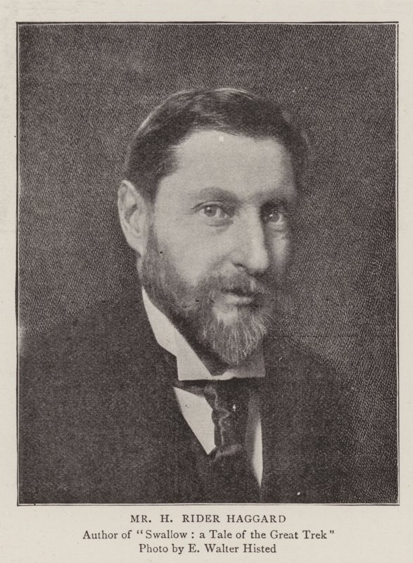 H Rider Haggard, forfatterne til vores nye serie af English Photographer