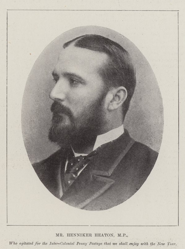 Henniker Heaton, MP af English Photographer