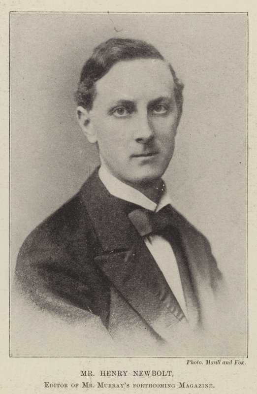 Henry Newbolt, redaktør af Mr Murrays kommende magasin af English Photographer