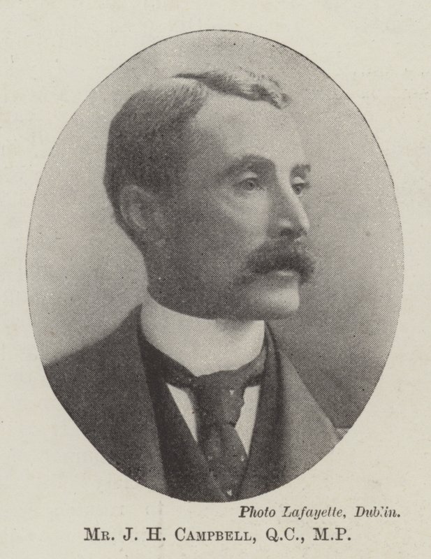 Mr J H Campbell, QC, MP af English Photographer