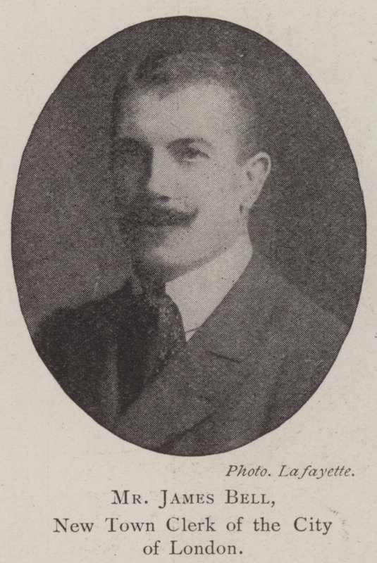 James Bell, New Town Clerk i City of London af English Photographer