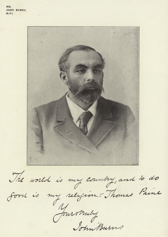 John Burns, MP af English Photographer