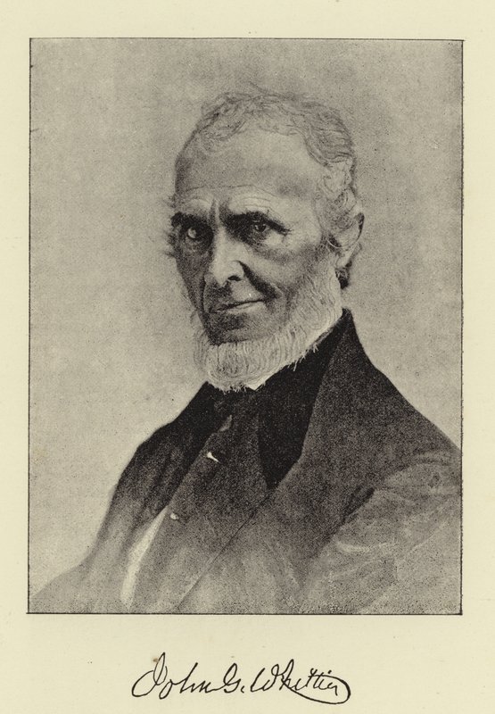 John G. Whittier, Amerikas kvæker-digter af English Photographer