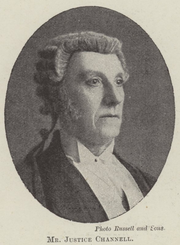 Hr. Justice Channell af English Photographer
