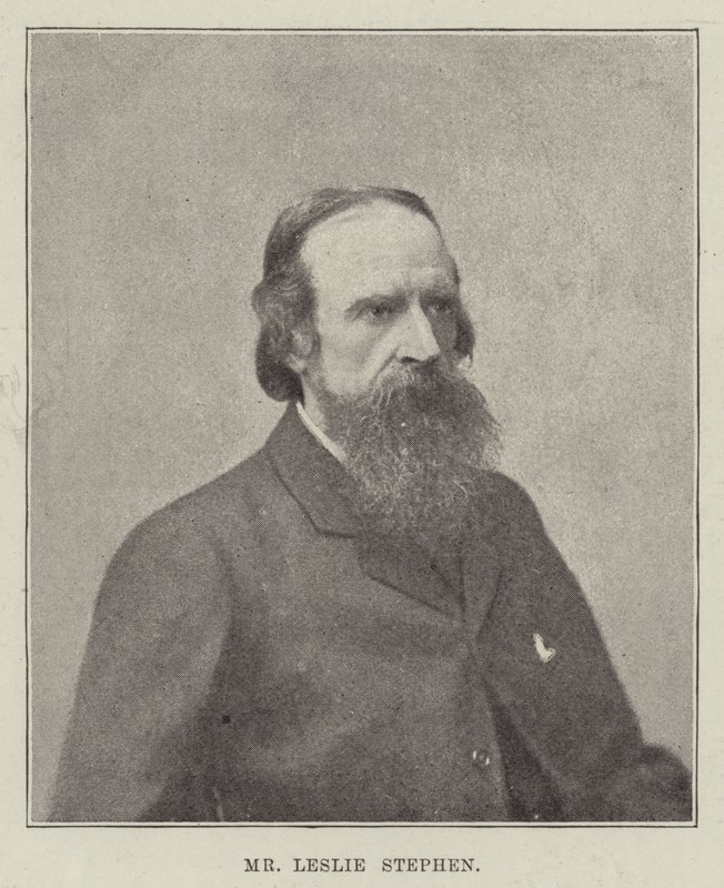 Mr Leslie Stephen af English Photographer