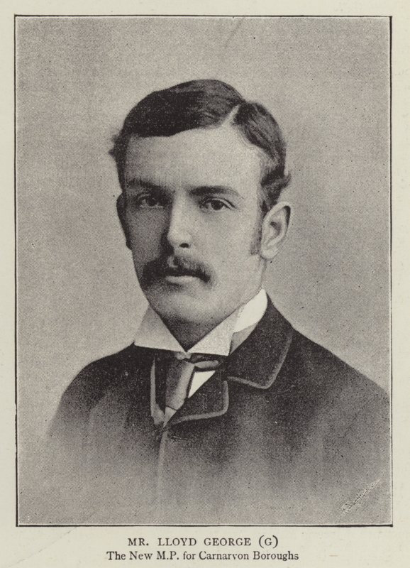 Lloyd George, Gladstonian af English Photographer