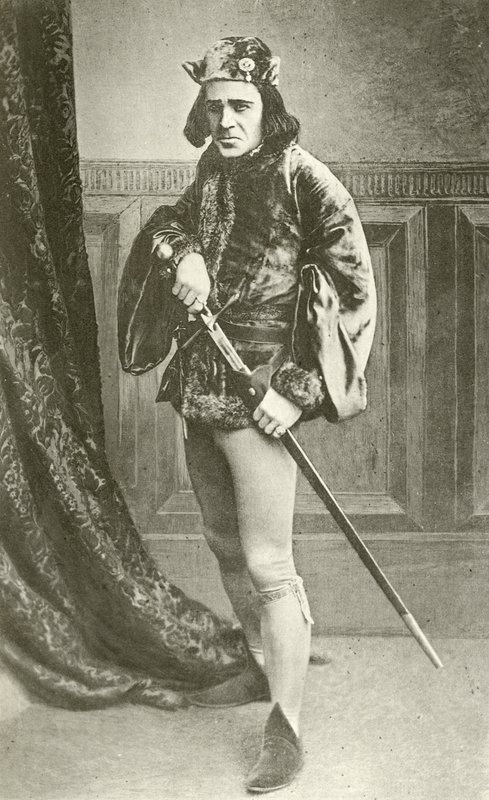 Mr Richard Mansfield som Richard III (gravure) af English Photographer