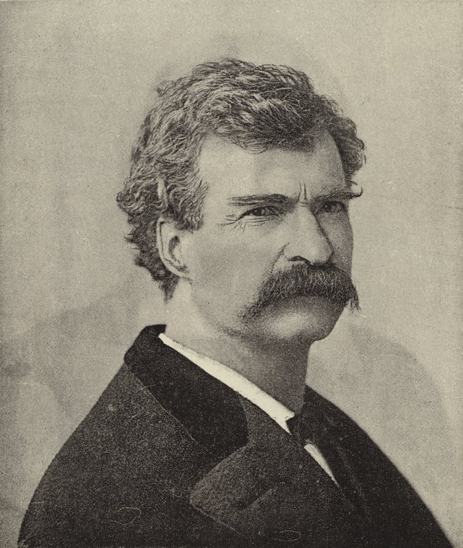 Hr. Samuel Clemens (Mark Twain) af English Photographer